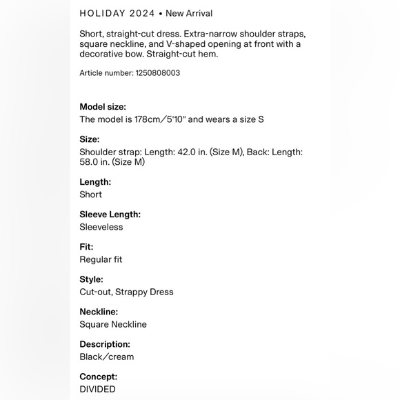 H&M Bow Detail Sequin Holiday Dress - Picture 4 of 7